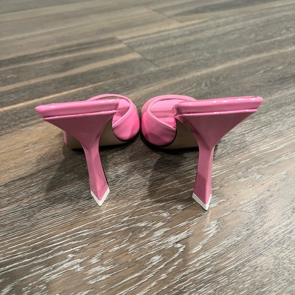 The Attico Pink Heeled Sandal - Picture 3 of 9